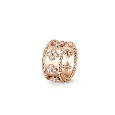 Perlée clovers ring