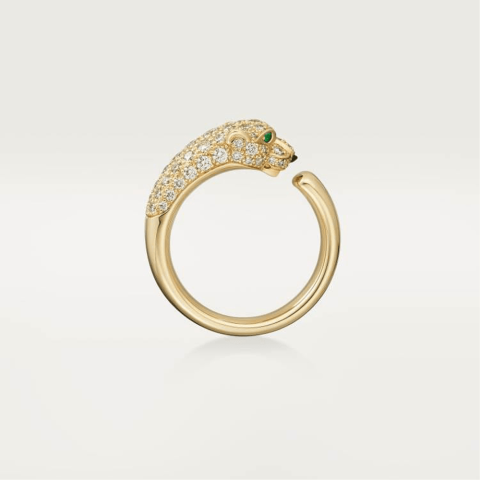 Panthère de Cartier ring in 18K  gold