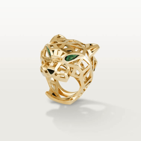 Panthère de Cartier ring in 18K gold